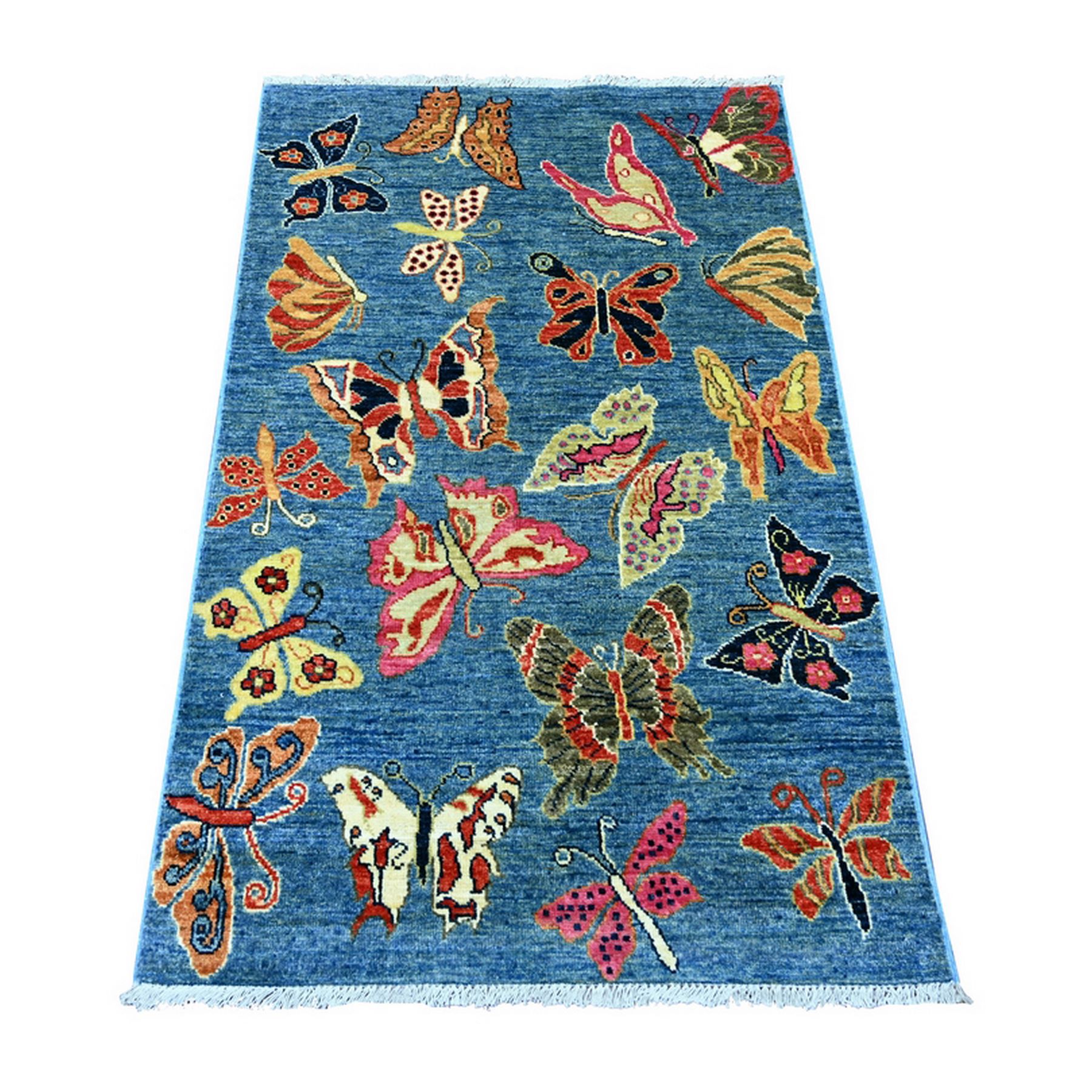 パキスタンウールのギンカンラグ/サイズ:60x90cm…..nm8y. パキスタンウールのギンカンラグ/サイズ:60x90cm…..nm8y. 手織